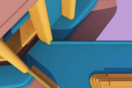 3D illustration, architectural design and interior design work