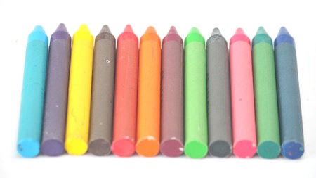 Crayon for childsの写真素材