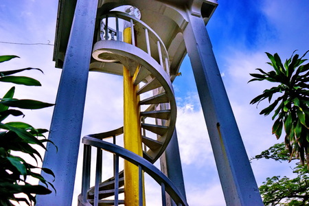 spiral stairの写真素材