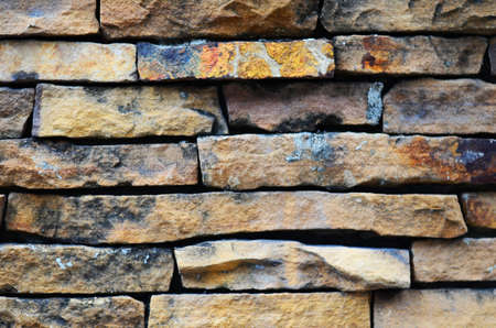 brown brickの写真素材