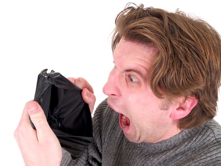 Man with Empty Wallet