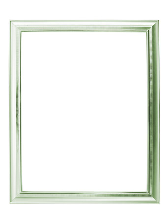 Picture Frame Isolated on a white backgroundの写真素材