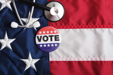 Voting Pin Healthcareの写真素材