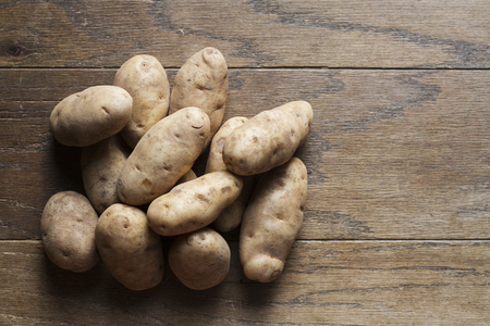 Pile of Potatoesの写真素材