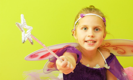 Little Girl Fairyの写真素材