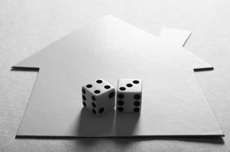 House Shape Dice Concept