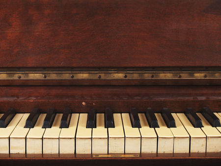 Old Antique Pianoの写真素材