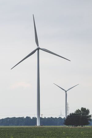 Wind Turbine Farmの写真素材