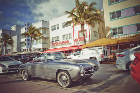 Summer in Miami Beachのeditorial素材