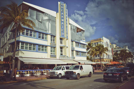 Summer in Miami Beachのeditorial素材