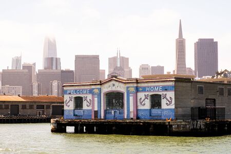 View of the pier 31 in san francisco
