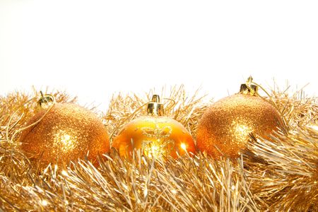 Christmas decoration borderの写真素材