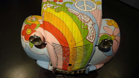 Turin, Italy - juni 20, 2021: a popular historical French car in the 60s-70sのeditorial素材