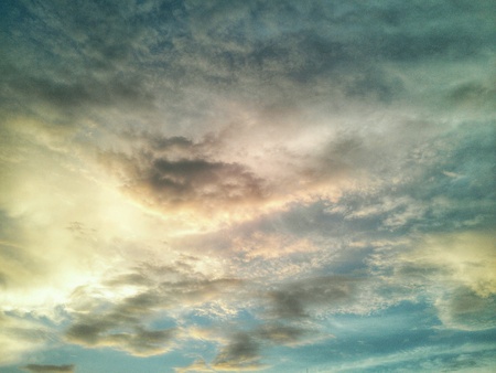 Sky and cloudの素材