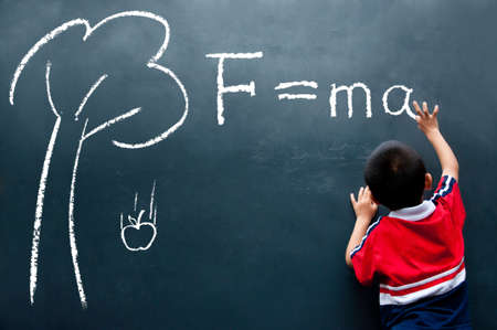 Newton Second Lawの写真素材