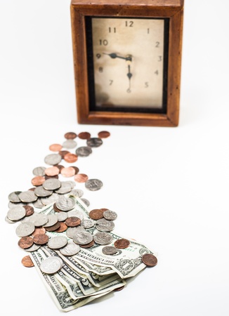 Time is moneyの写真素材