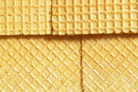 Detail of some homemade wafersの写真素材