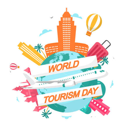 Los Angeles City California United States America Travel World Tourism Dayのイラスト素材