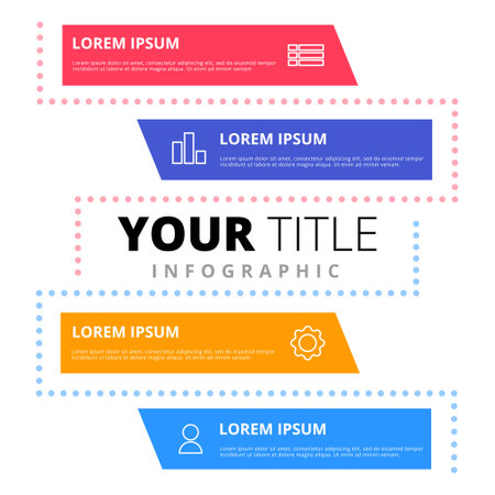 Creative Diagram Report Business Plan Concept Infographic Element Templateのイラスト素材