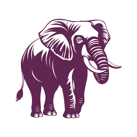 Majestic Giants Elephantのイラスト素材