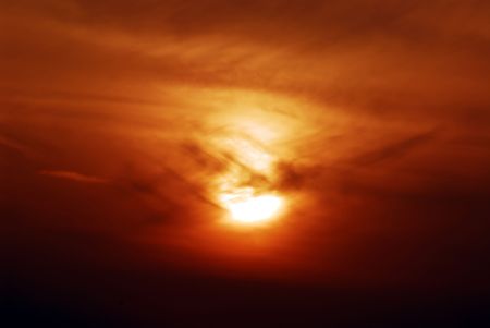 sunrise sunsetの写真素材