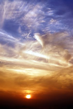 sunrise sunsetの写真素材