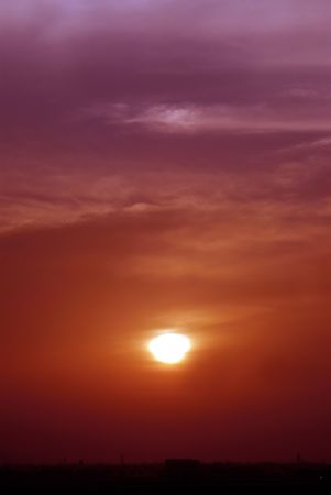 sunrise sunsetの写真素材