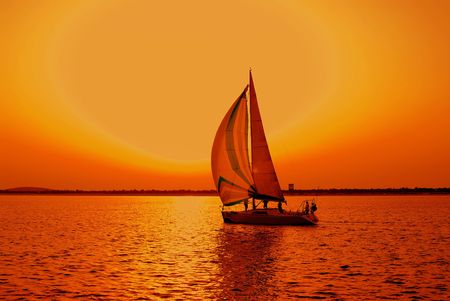 silhouetteの写真素材