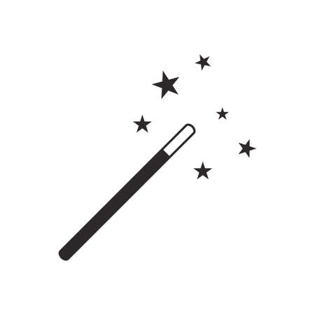 magic wand icon vector design illustrationのイラスト素材