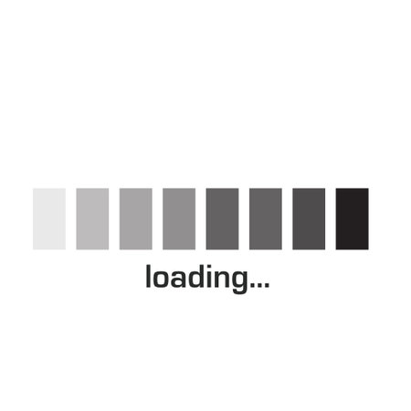 loading, progress icon vector design illustration