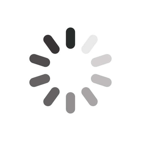loading, progress icon vector design illustration
