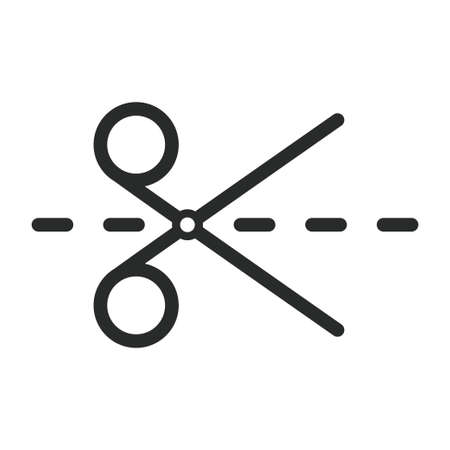 scissor icon vector design illustrationのイラスト素材