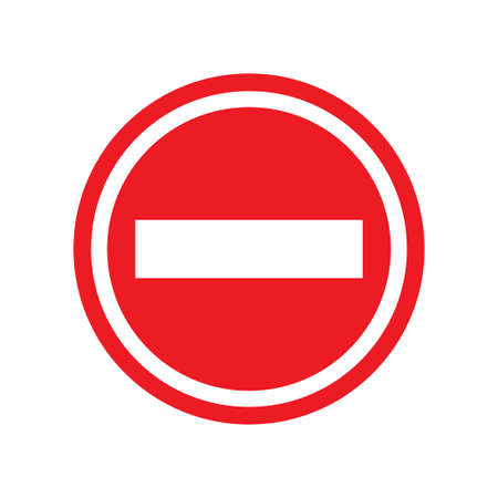 stop sign icon vector design illustrationのイラスト素材