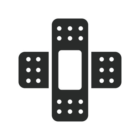 Bandage icon, vector illustration. Flat design style eps 10のイラスト素材