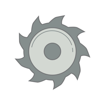 Blade icon in flat style. Blade vector illustration on white isolated background.のイラスト素材