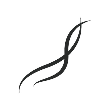 Strands of hair icon vector design illustrationのイラスト素材
