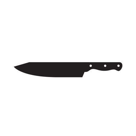 Knife icon vector. Kitchen knife sign. Graph symbol for cooking web site and apps design, logo, app, UIのイラスト素材