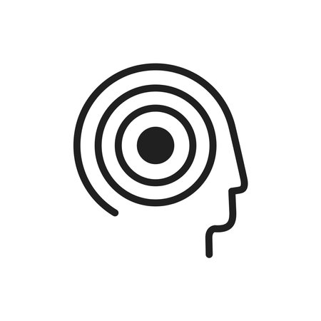 Headache icon vector design illustrationのイラスト素材