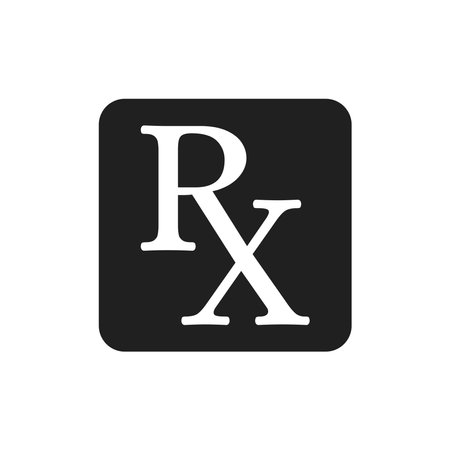 Prescription icon design illustrationのイラスト素材