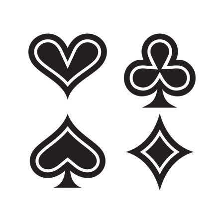 playing card vector Design Symbol illustrationのイラスト素材