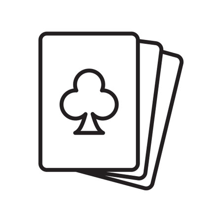 playing card vector Design Symbol illustrationのイラスト素材