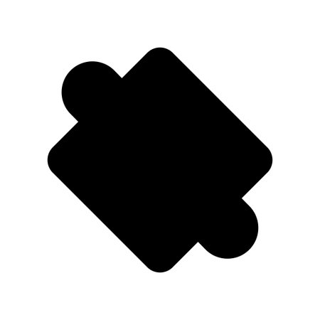 Puzzle icon vector symbol design illustrationのイラスト素材