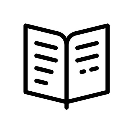 Guide book icon vector design illustrationのイラスト素材