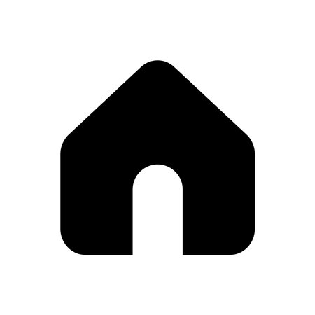 Home icon vector design illustrationのイラスト素材