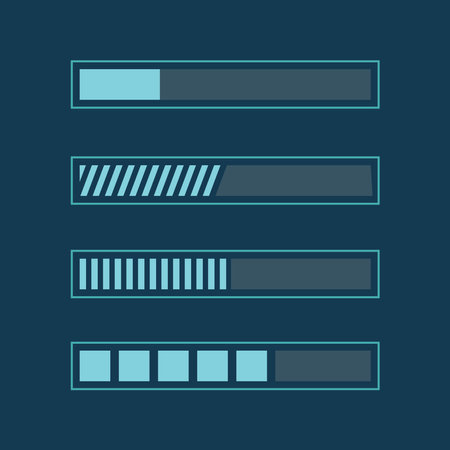 Loading icon vector design illustrationのイラスト素材