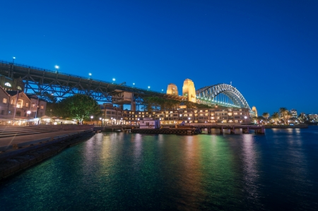 The Rocks is an urban locality, tourist precinct and historic area of Sydney's city centre, in the...