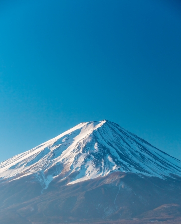 Mount Fuji from Lake Kawaguchikoの写真素材