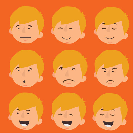 Men's Facesの写真素材