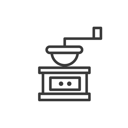 Coffee icons  line design. For restaurant menus, interior decorations, stationery.のイラスト素材