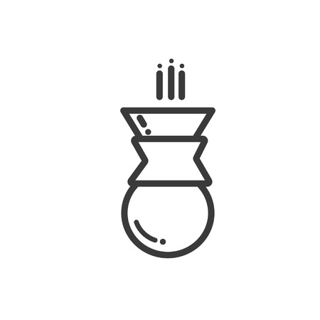Coffee icons  line design. For restaurant menus, interior decorations, stationery, business cards, brand design, websites etcのイラスト素材